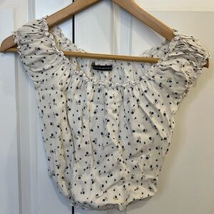 Vintage Brandy Melville Off-the-shoulder Top